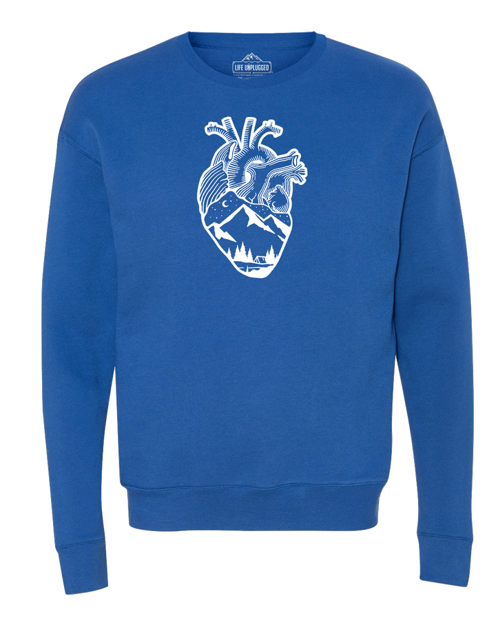 Anatomical Heart (Full Chest) Midweight Super Soft Crewneck Sweatshirt