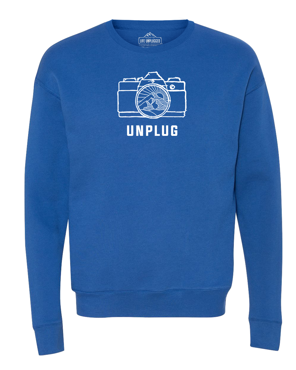 Camera Mountain Lens Midweight Super Soft Crewneck Sweatshirt