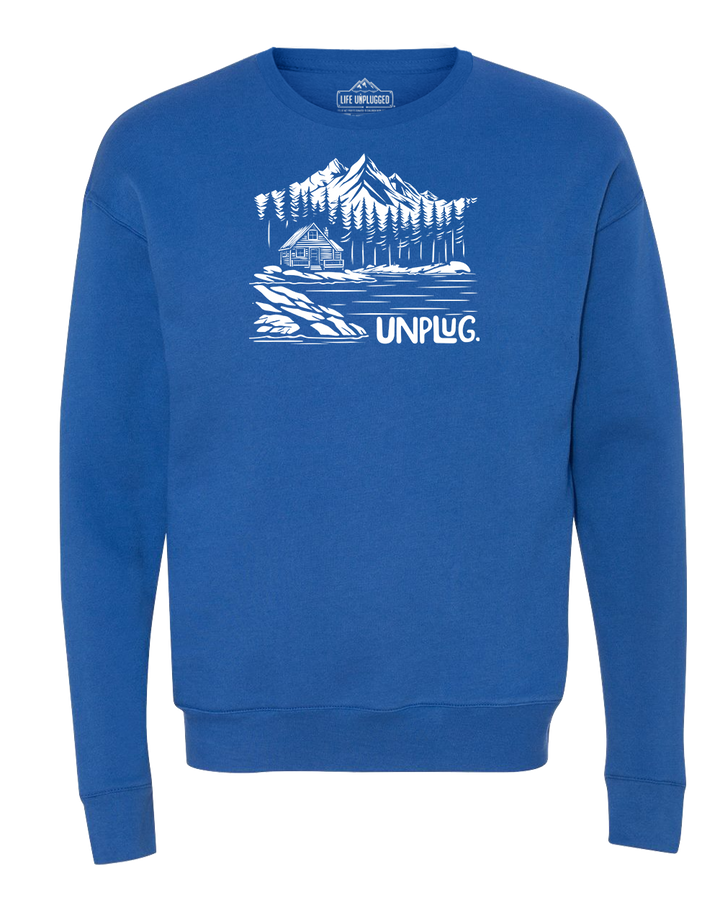 Cabin In The Woods Midweight Super Soft Crewneck Sweatshirt