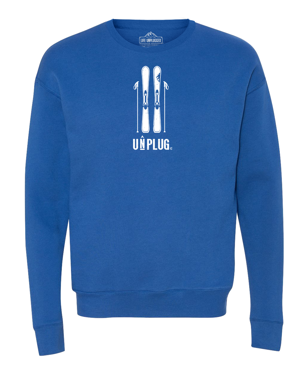 Skiing Midweight Super Soft Crewneck Sweatshirt