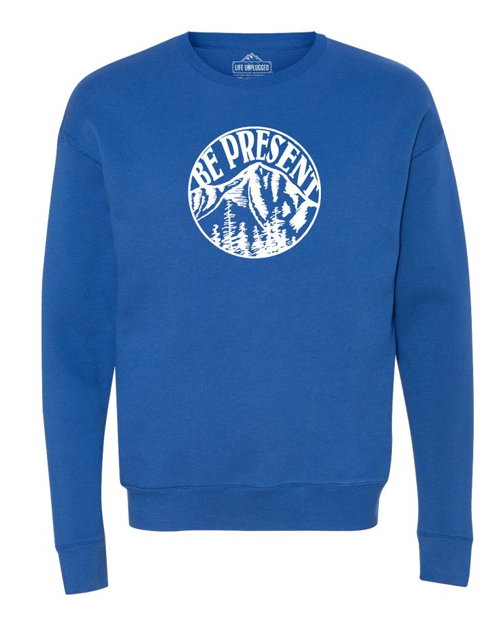 Be Present Mountain Midweight Super Soft Crewneck Sweatshirt