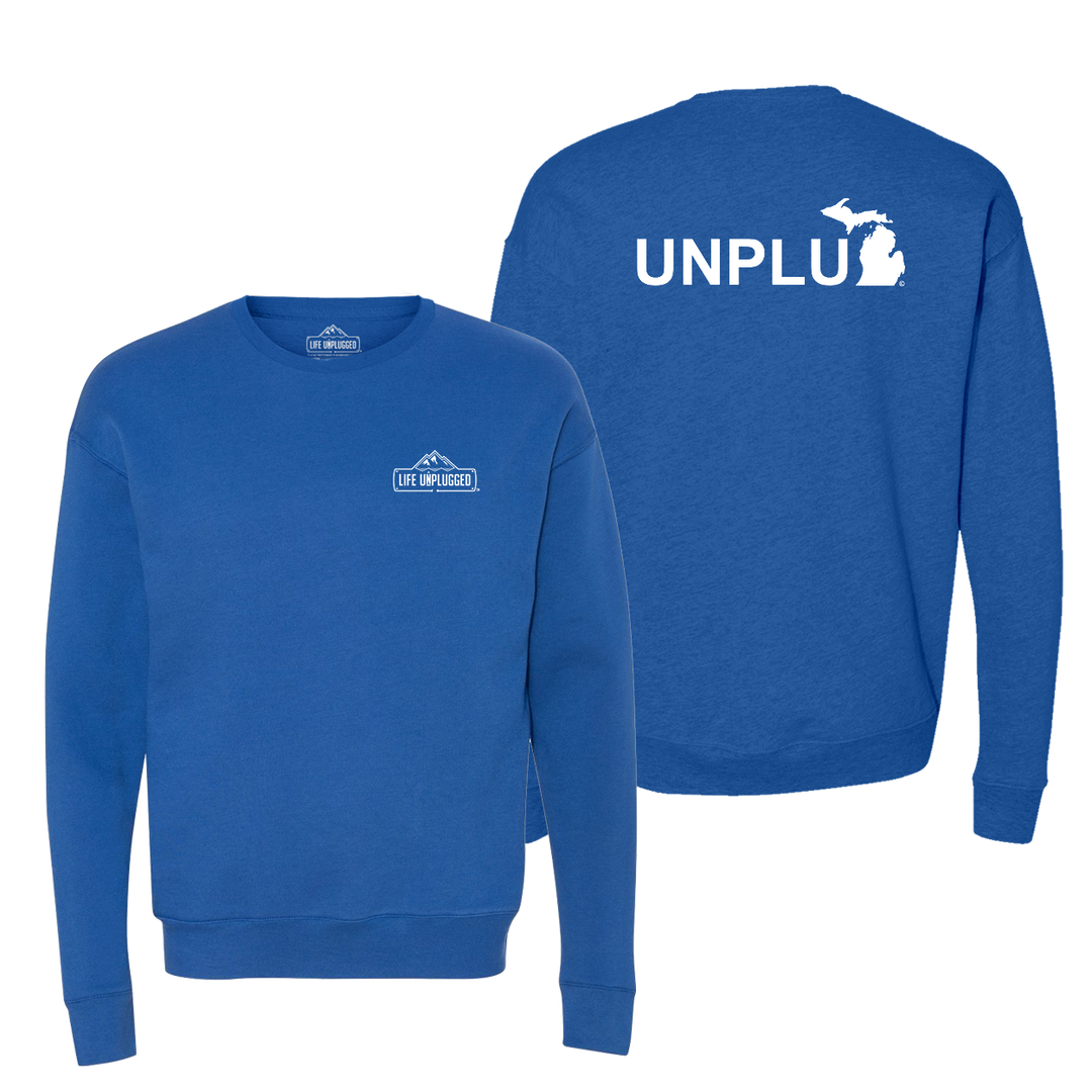 Unplug (MI) Midweight Super Soft Crewneck Sweatshirt