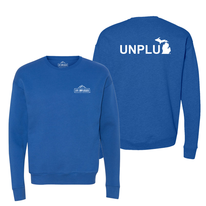 Unplug (MI) Midweight Super Soft Crewneck Sweatshirt
