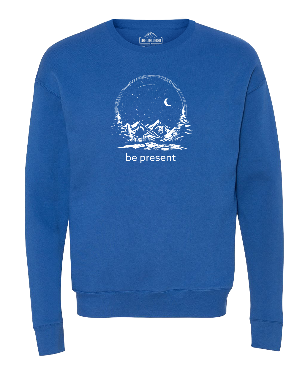 Starry Night Sky Midweight Super Soft Crewneck Sweatshirt
