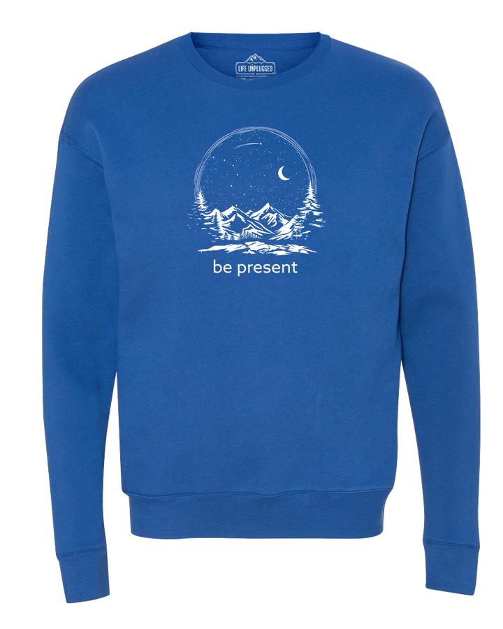 Starry Night Sky Midweight Super Soft Crewneck Sweatshirt
