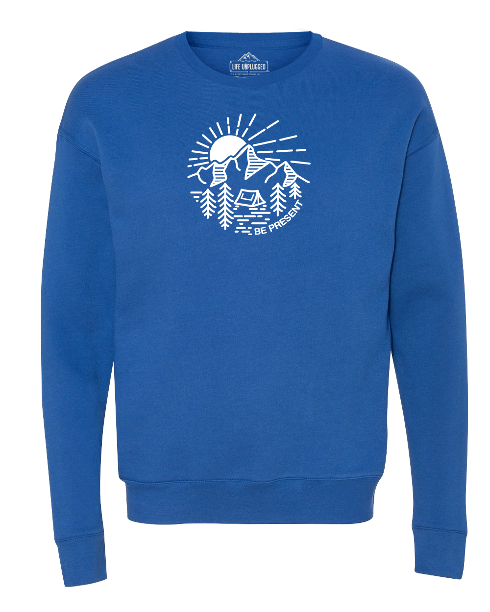 Mountain Sunset Midweight Super Soft Crewneck Sweatshirt