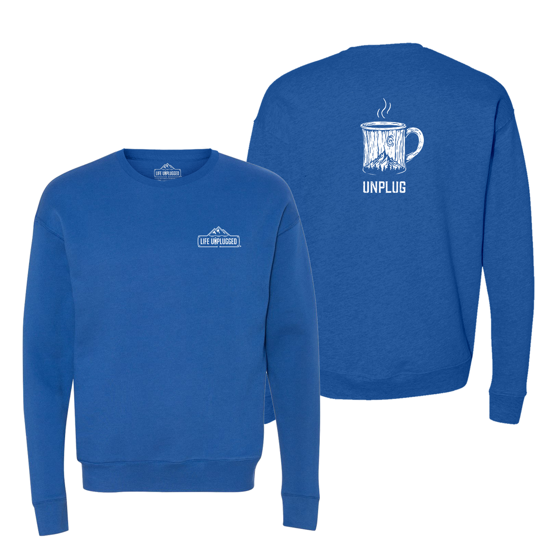 WOODEN COFFEE MUG Midweight Super Soft Crewneck Sweatshirt