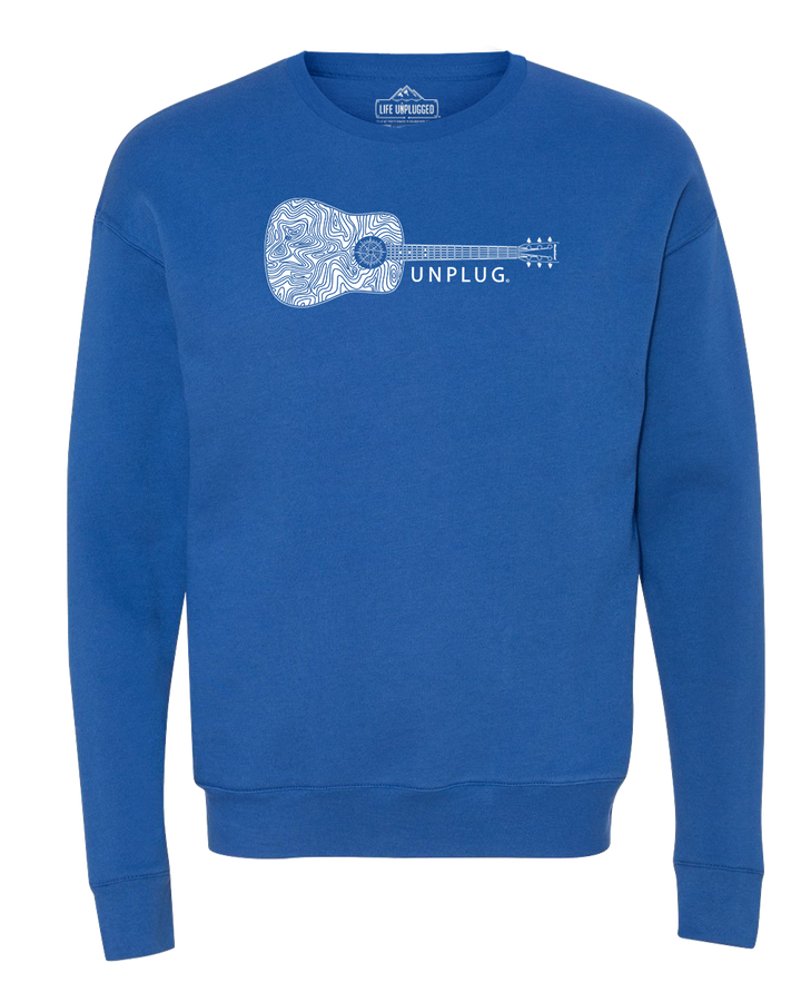 Guitar Midweight Super Soft Crewneck Sweatshirt