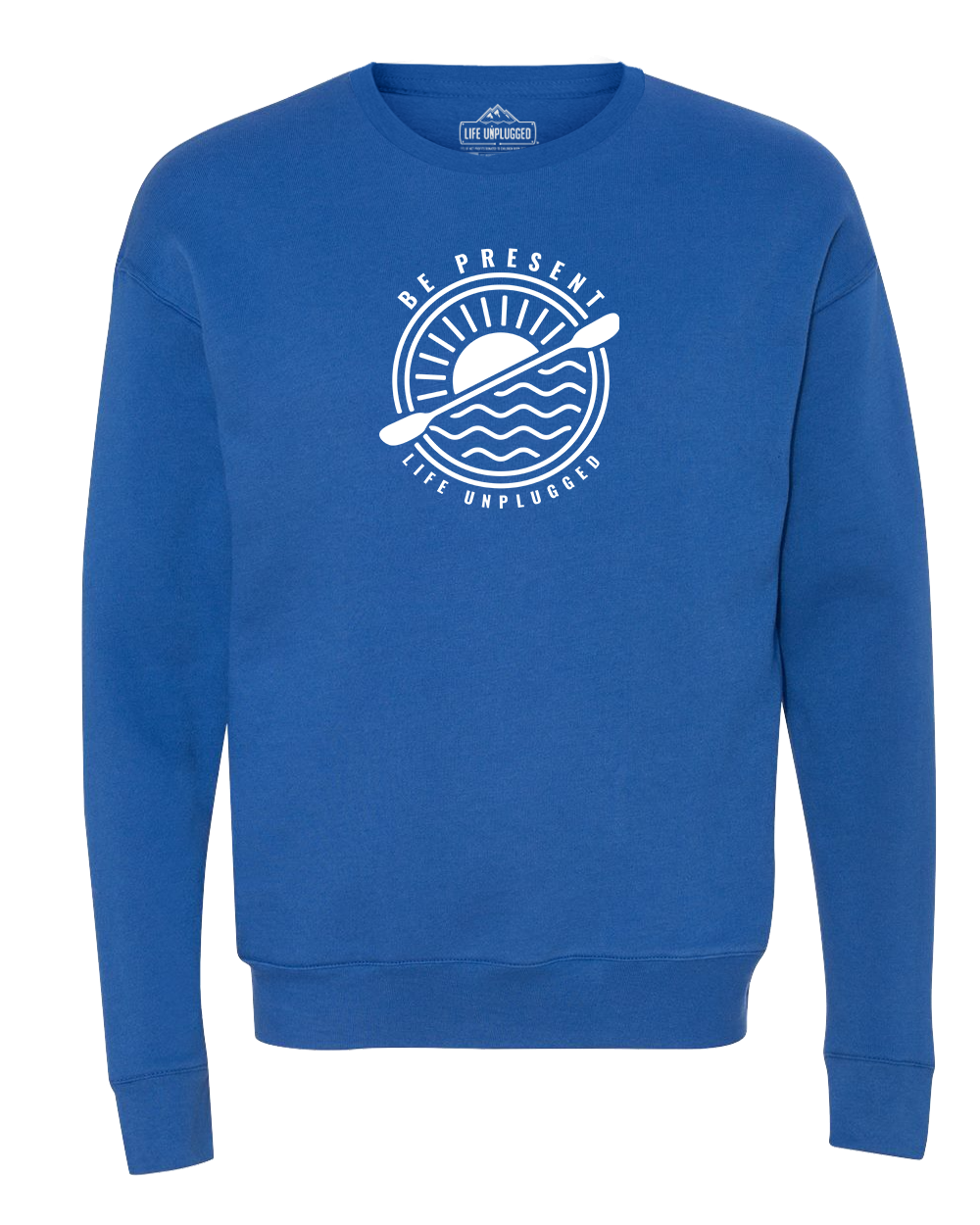 Be Present Paddle Midweight Super Soft Crewneck Sweatshirt