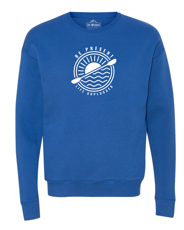 Be Present Paddle Midweight Super Soft Crewneck Sweatshirt