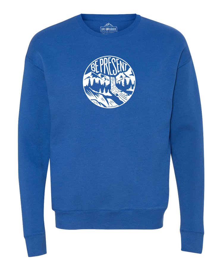 Be Present Waterfall Midweight Super Soft Crewneck Sweatshirt