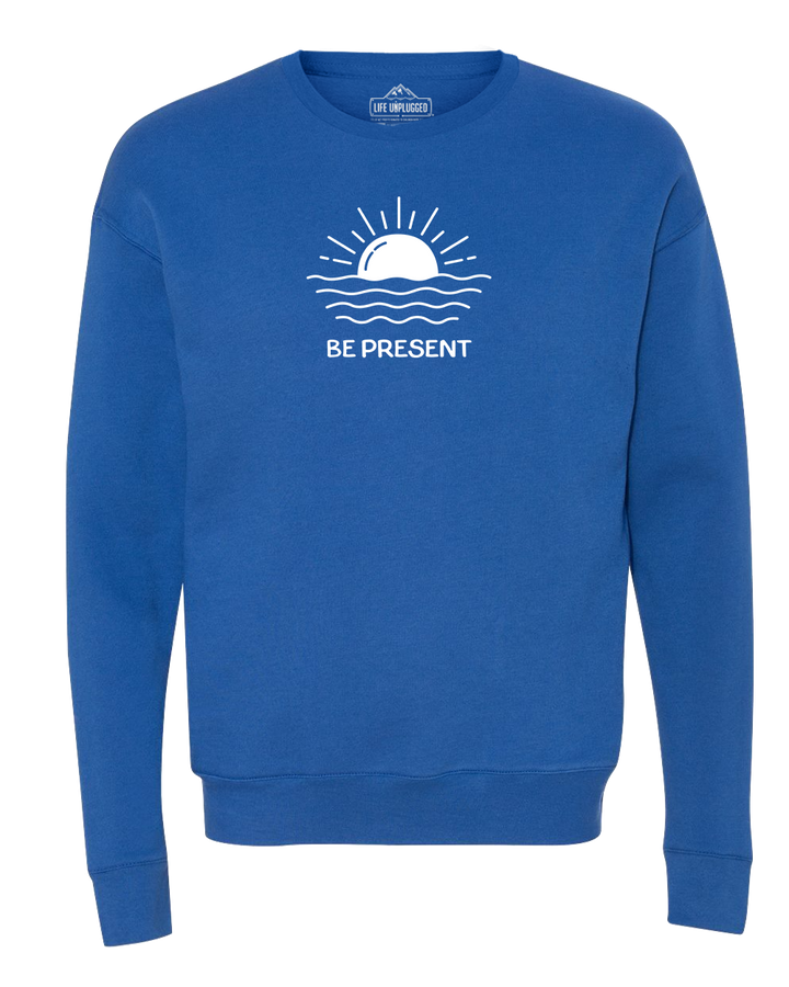 Ocean Sunset Midweight Super Soft Crewneck Sweatshirt
