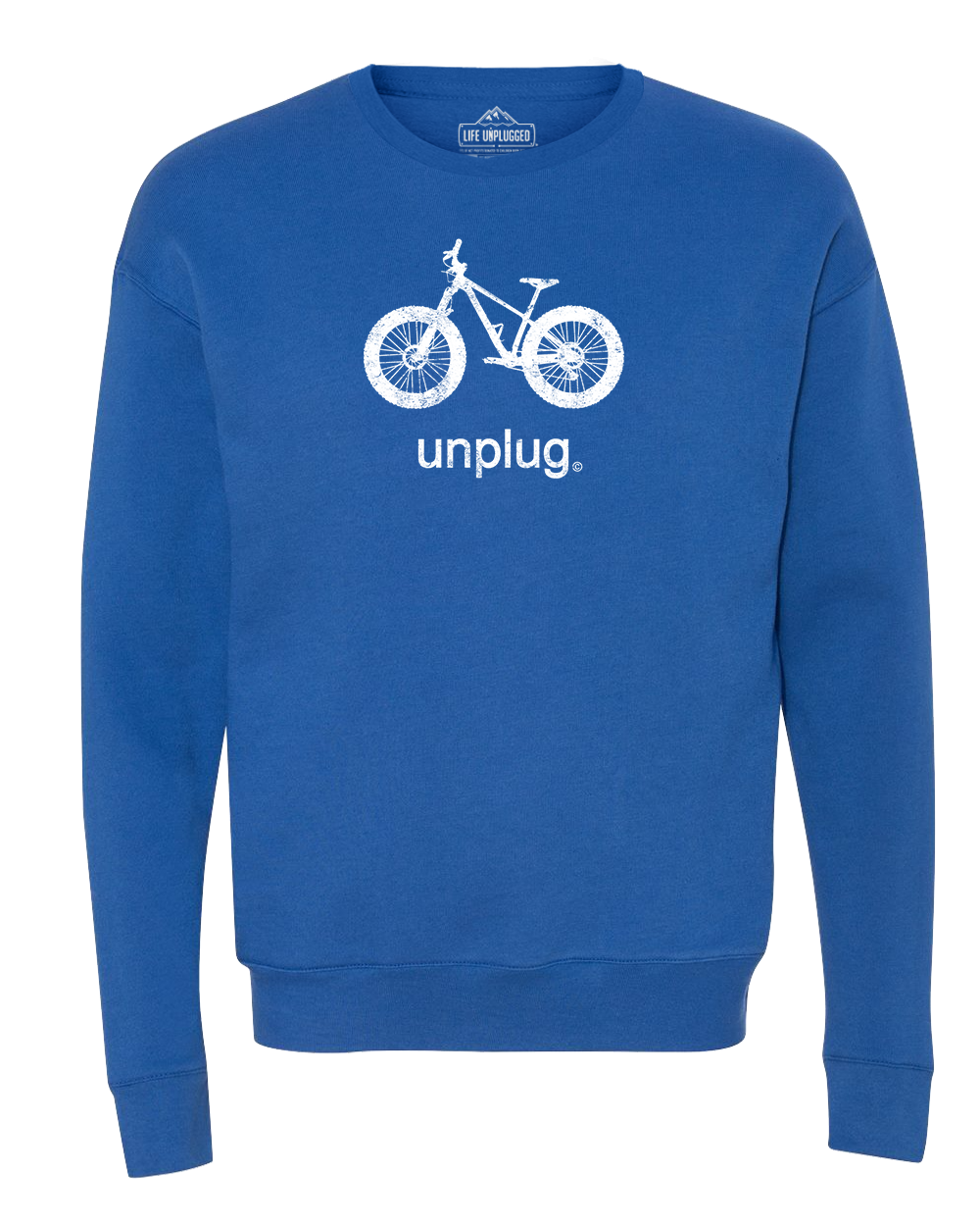 Fat Tire Bike Midweight Super Soft Crewneck Sweatshirt
