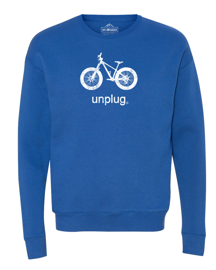 Fat Tire Bike Midweight Super Soft Crewneck Sweatshirt