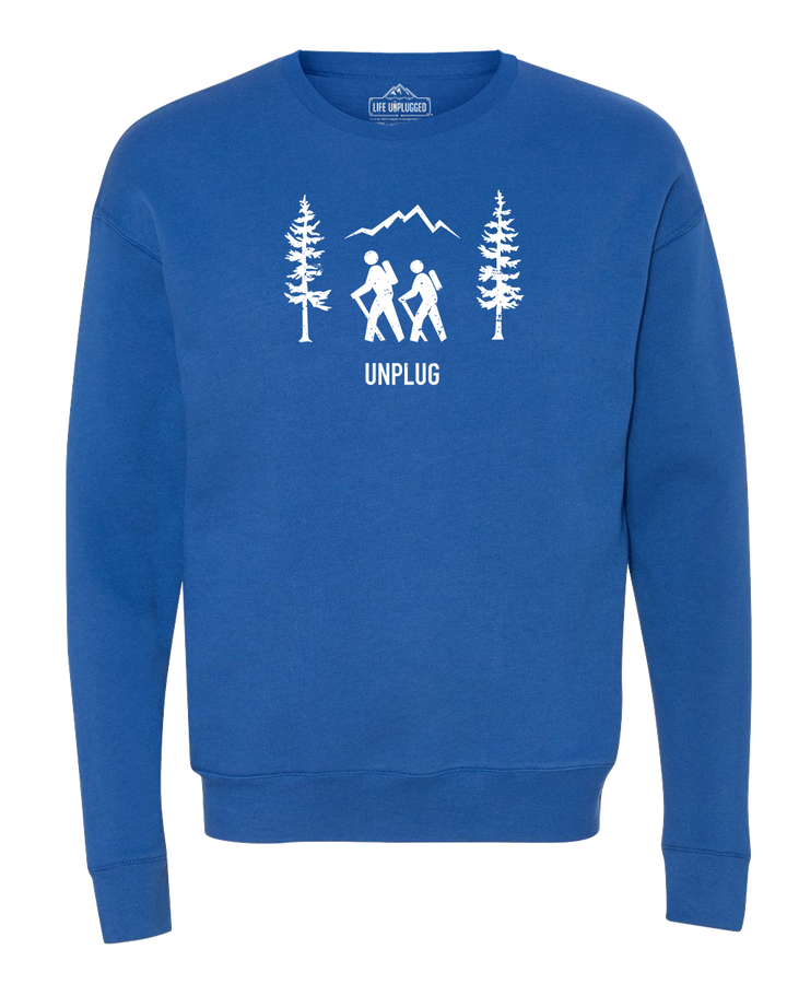 Hiking Scene Midweight Super Soft Crewneck Sweatshirt