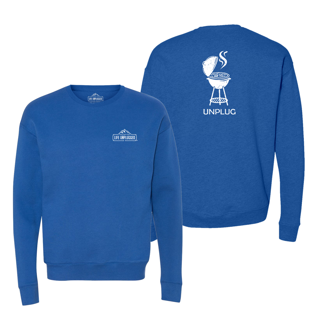 Grilling Midweight Super Soft Crewneck Sweatshirt