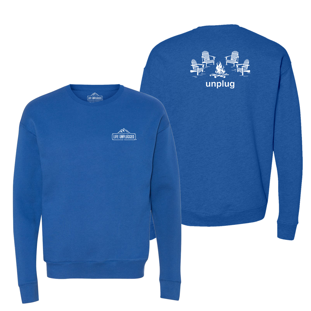 Campfire Chairs Midweight Super Soft Crewneck Sweatshirt