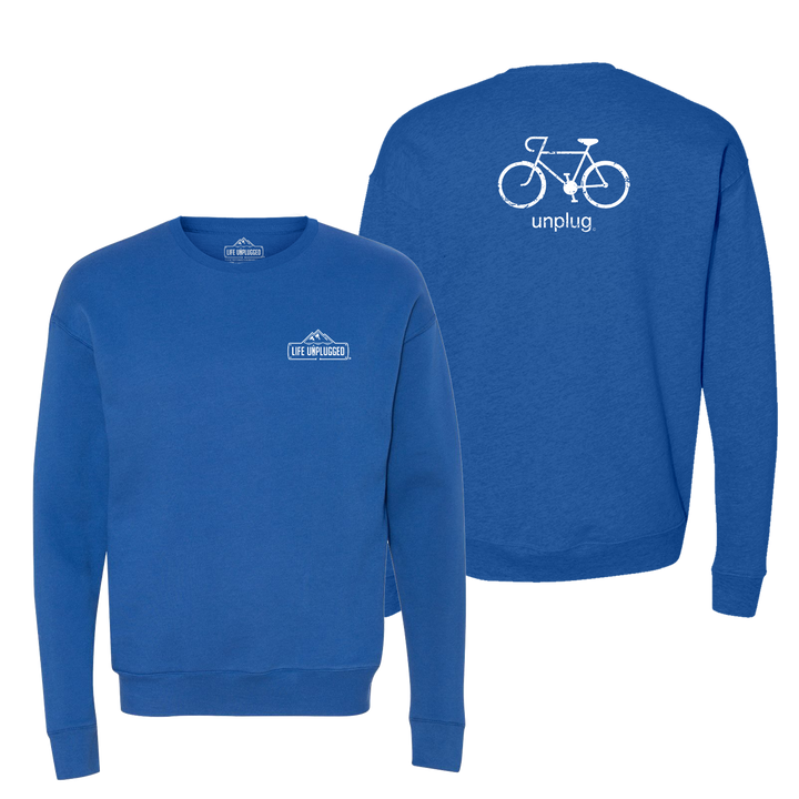 Road Bike Midweight Super Soft Crewneck Sweatshirt