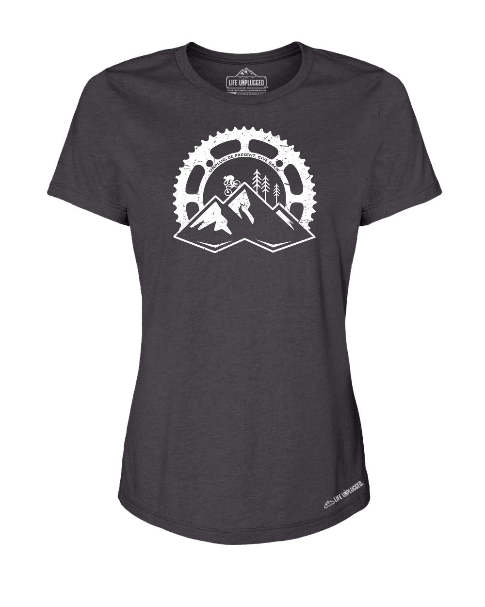 Riding Into The Sunset Premium Women's Relaxed Fit Polyblend T-Shirt - Life Unplugged