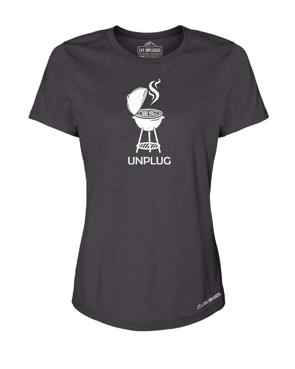Grilling Premium Women's Relaxed Fit Polyblend T-Shirt - Life Unplugged