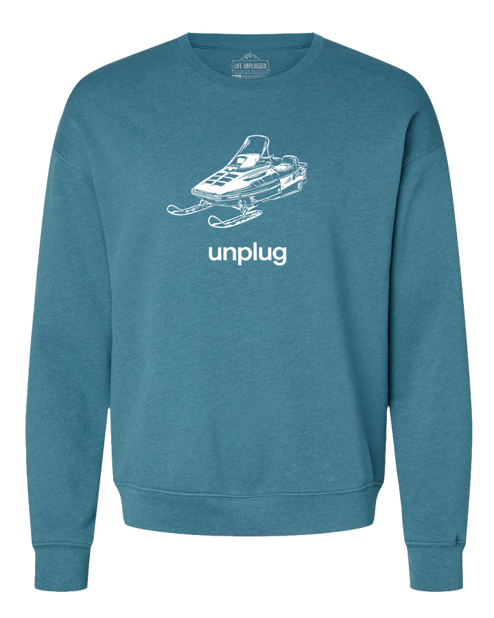 SNOWMOBILE Midweight Super Soft Crewneck