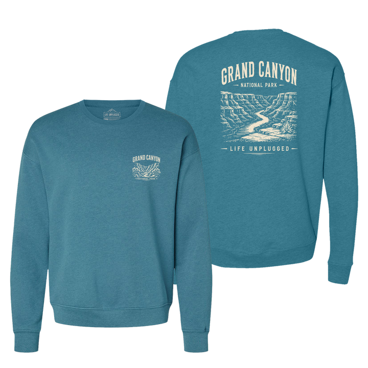 GRAND CANYON NATIONAL PARK Midweight Super Soft Crewneck