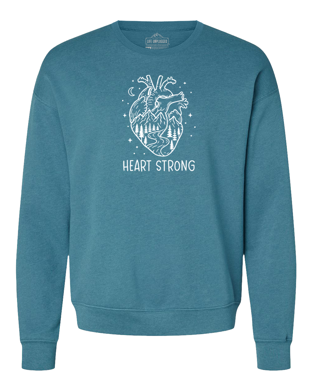 HEART STRONG Midweight Super Soft Crewneck