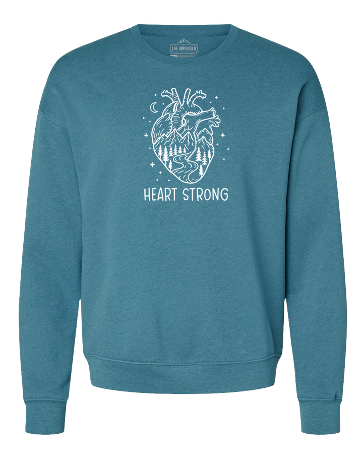 HEART STRONG Midweight Super Soft Crewneck