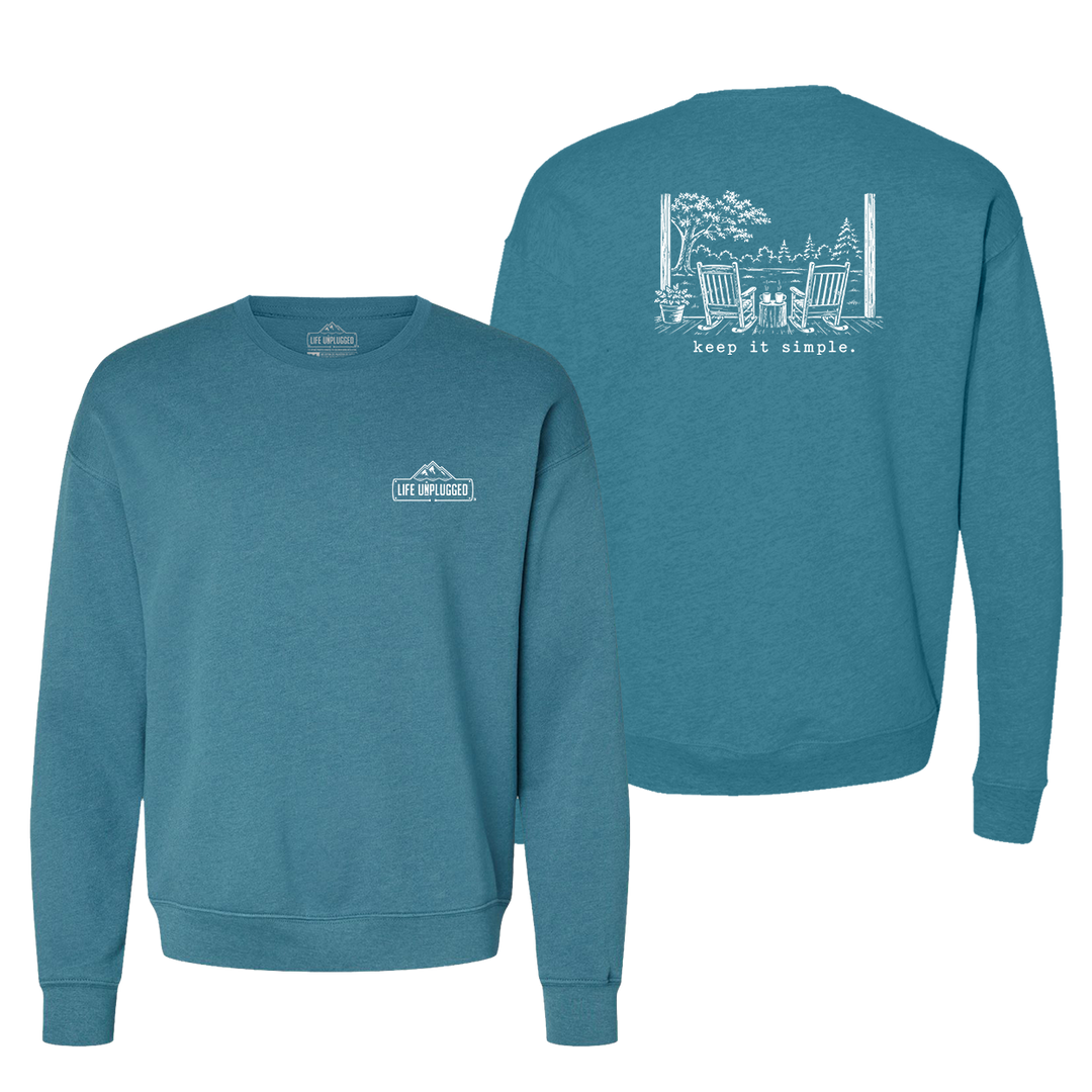 KEEP IT SIMPLE. Midweight Super Soft Crewneck