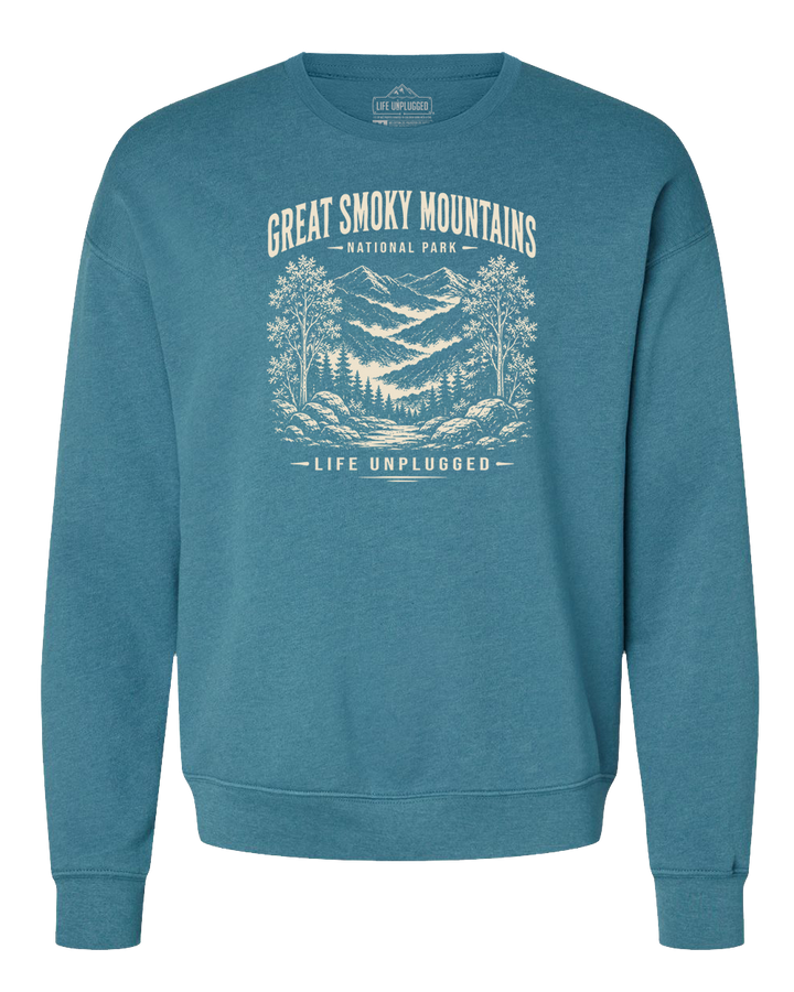 GREAT SMOKY MOUNTAINS NATIONAL PARK Midweight Super Soft Crewneck