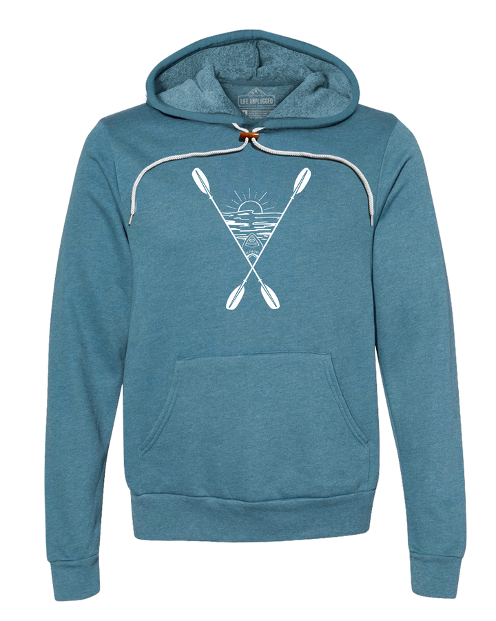 Kayaking Into The Sunset Super Soft Hoodie