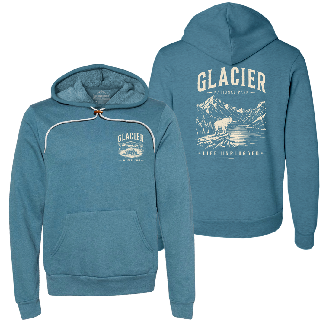 GLACIER NATIONAL PARK Super Soft Hoodie