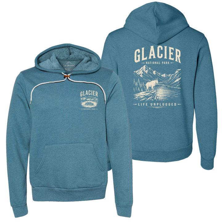 GLACIER NATIONAL PARK Super Soft Hoodie