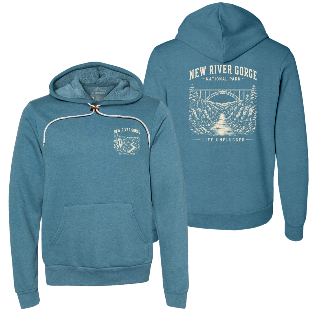 NEW RIVER GORGE NATIONAL PARK Super Soft Hoodie