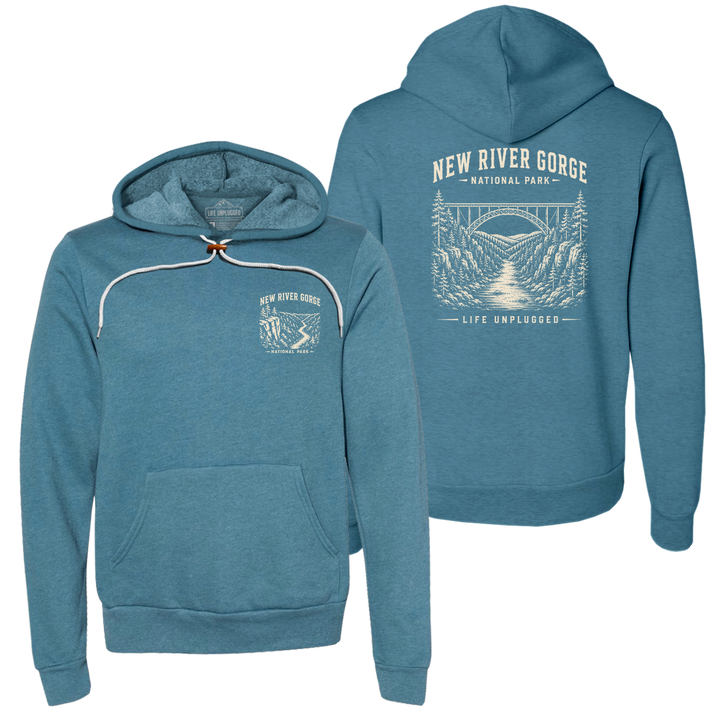 NEW RIVER GORGE NATIONAL PARK Super Soft Hoodie