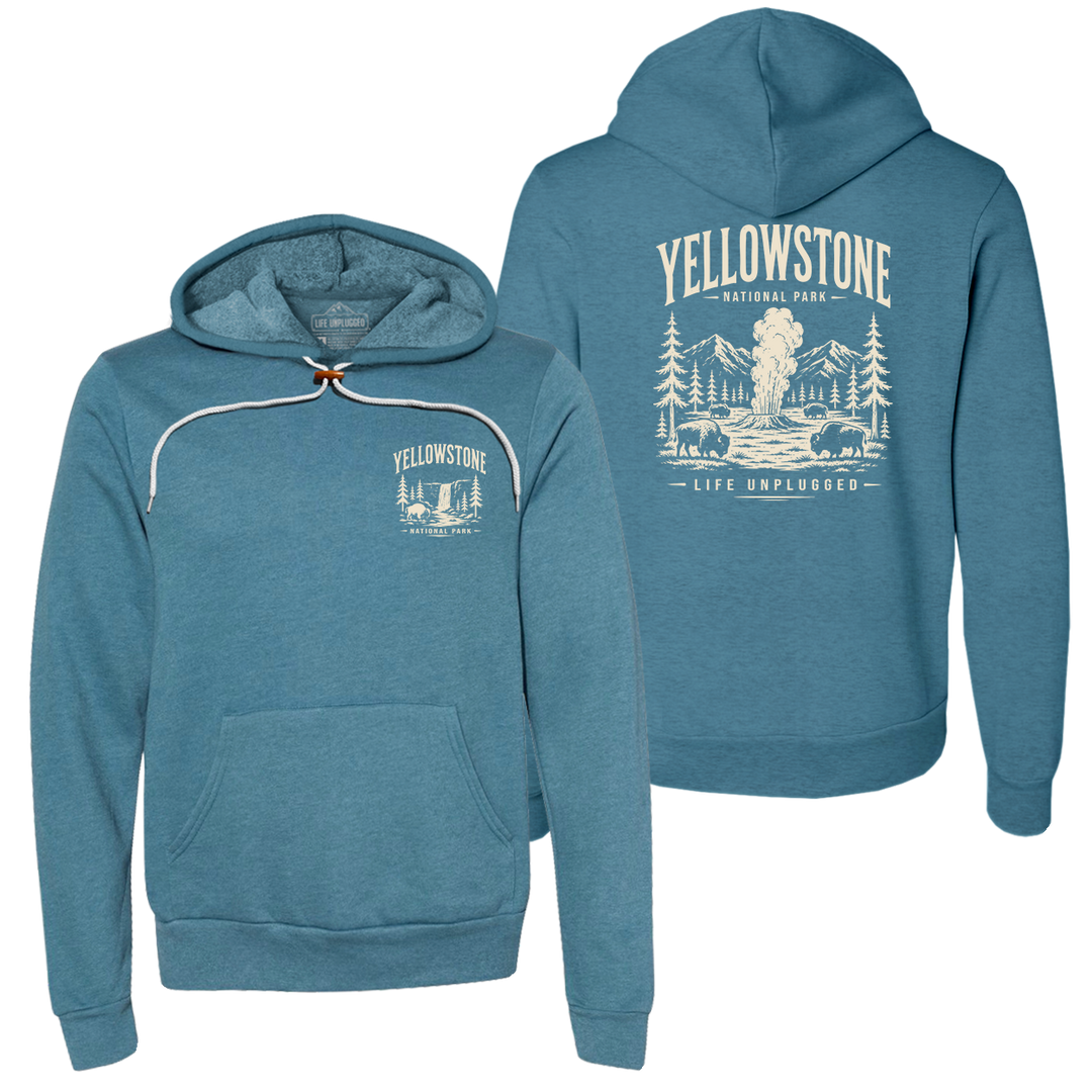 YELLOWSTONE NATIONAL PARK Super Soft Hoodie
