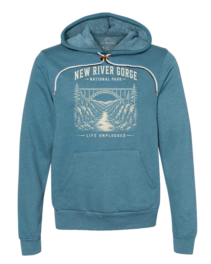 NEW RIVER GORGE NATIONAL PARK Super Soft Hoodie