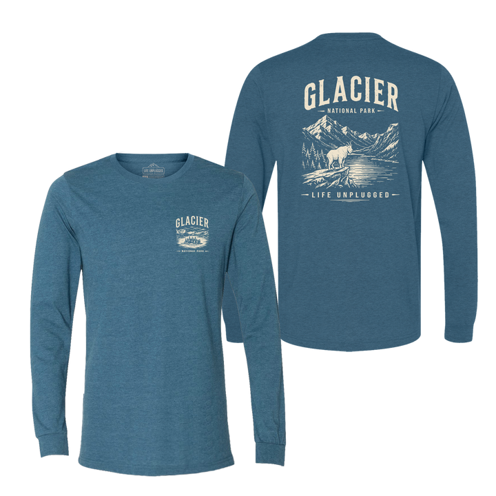 GLACIER NATIONAL PARK Long Sleeve T-Shirt