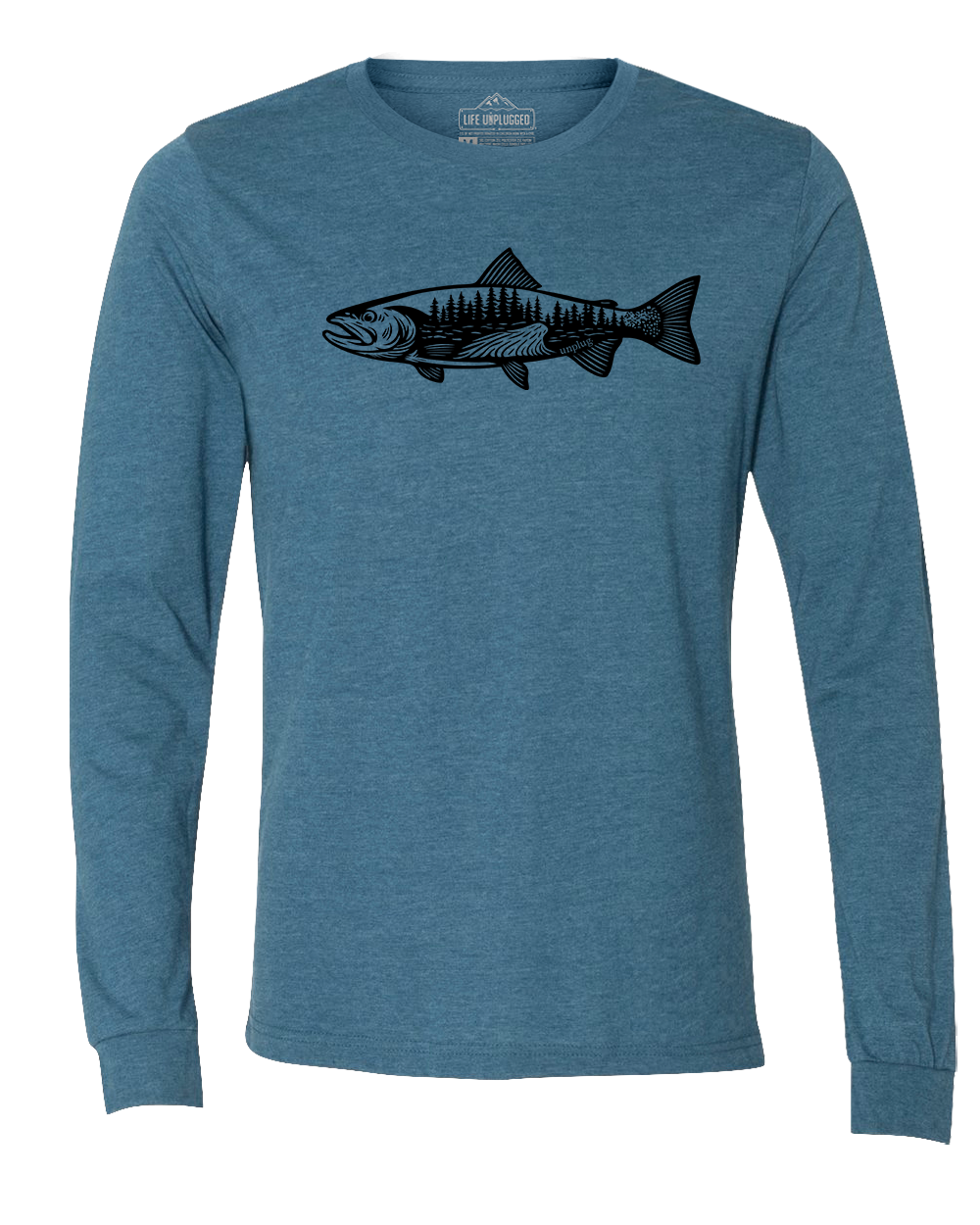 WOODLAND TROUT Long Sleeve T-Shirt