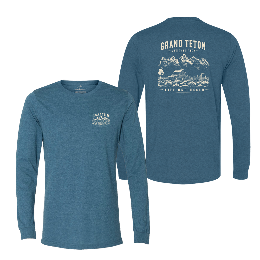 GRAND TETON NATIONAL PARK Long Sleeve T-Shirt