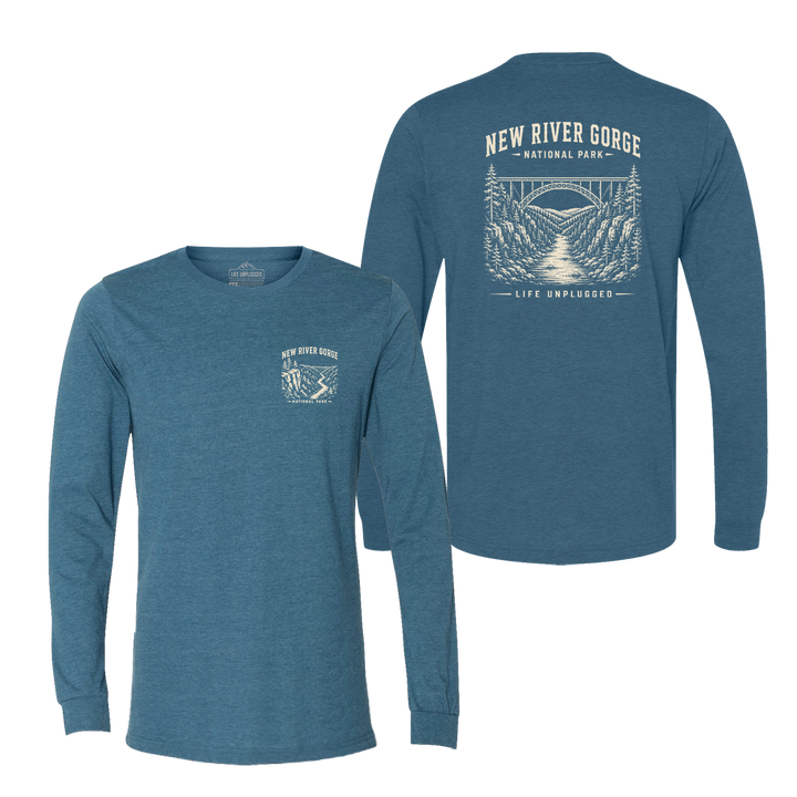 NEW RIVER GORGE NATIONAL PARK Long Sleeve T-Shirt