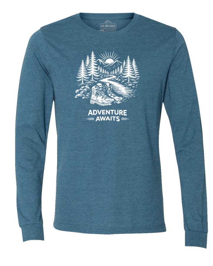 ADVENTURE AWAITS Long Sleeve T-Shirt