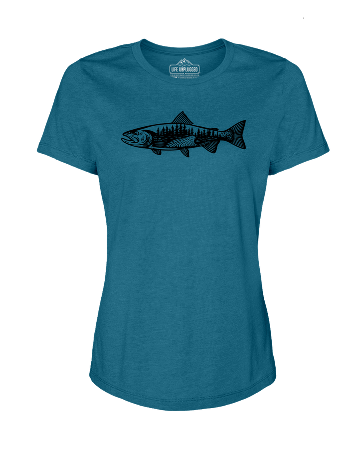 WOODLAND TROUT Women's T-Shirt