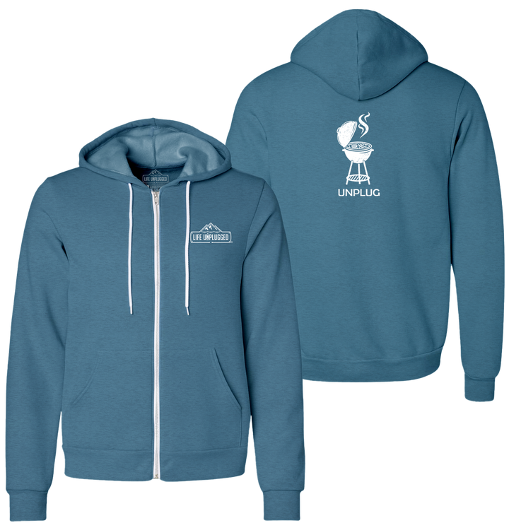 GRILLING Supersoft Midweight Zip Up Hoodie