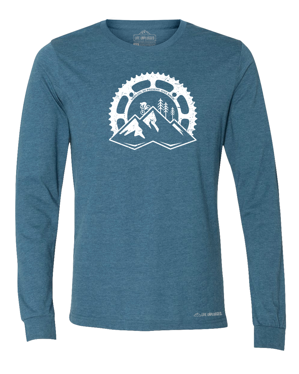 Riding Into The Sunset Premium Polyblend Long Sleeve T-Shirt - Life Unplugged