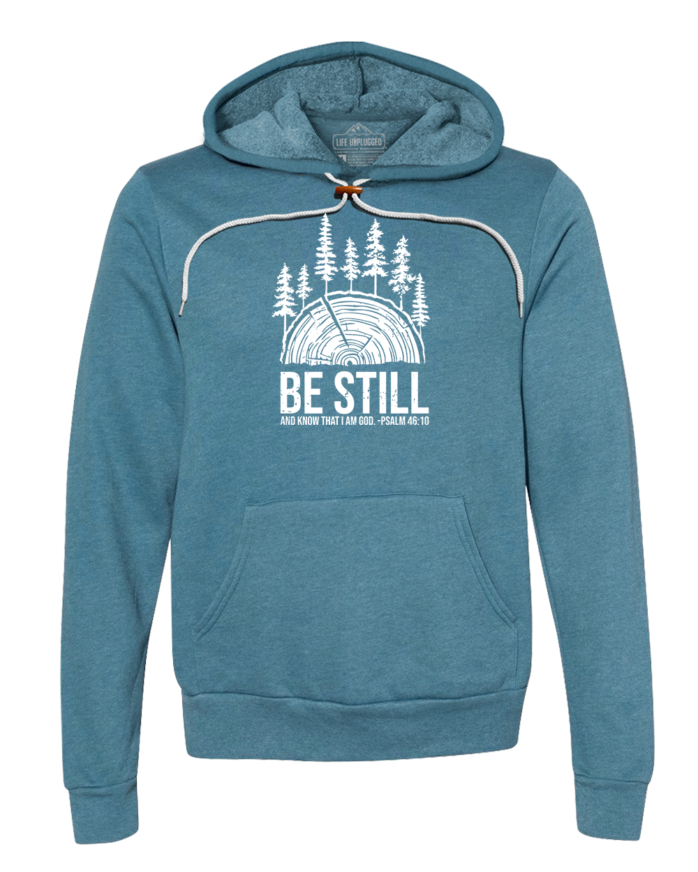 BE STILL IN THE WOODS Super Soft Hoodie