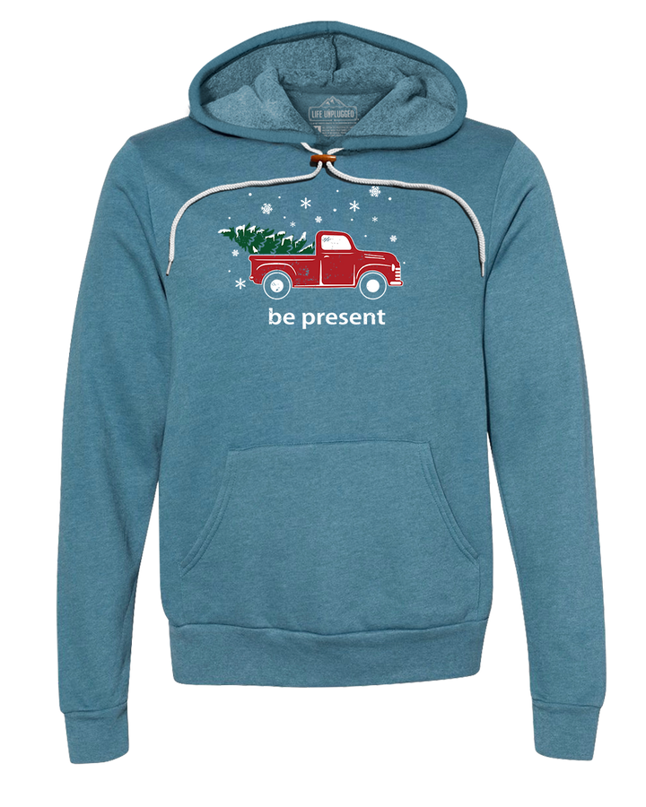Christmas Tree Truck Super Soft Hoodie