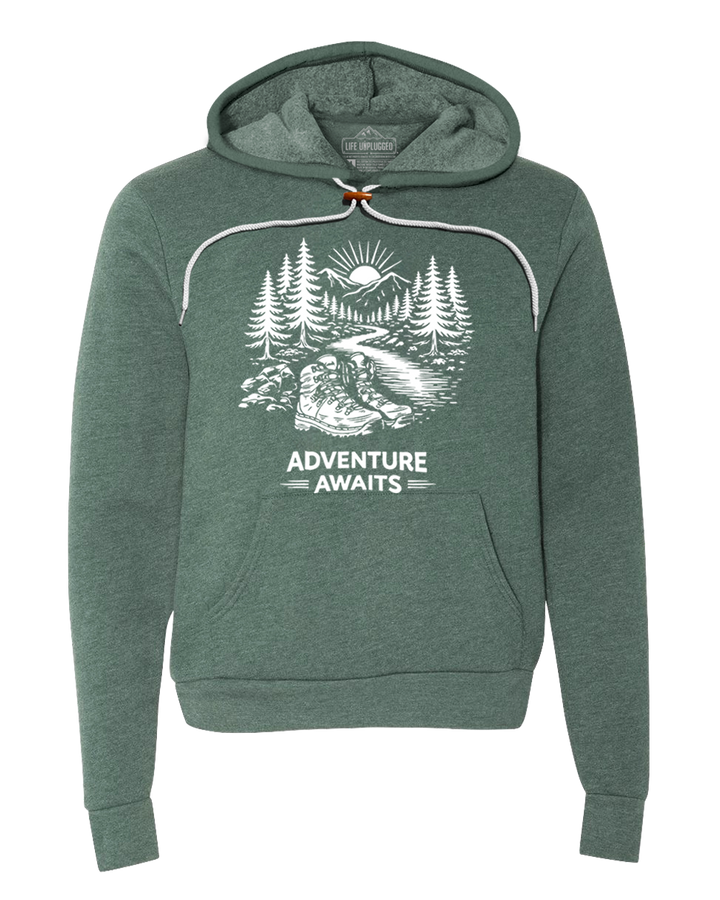 ADVENTURE AWAITS Super Soft Hoodie