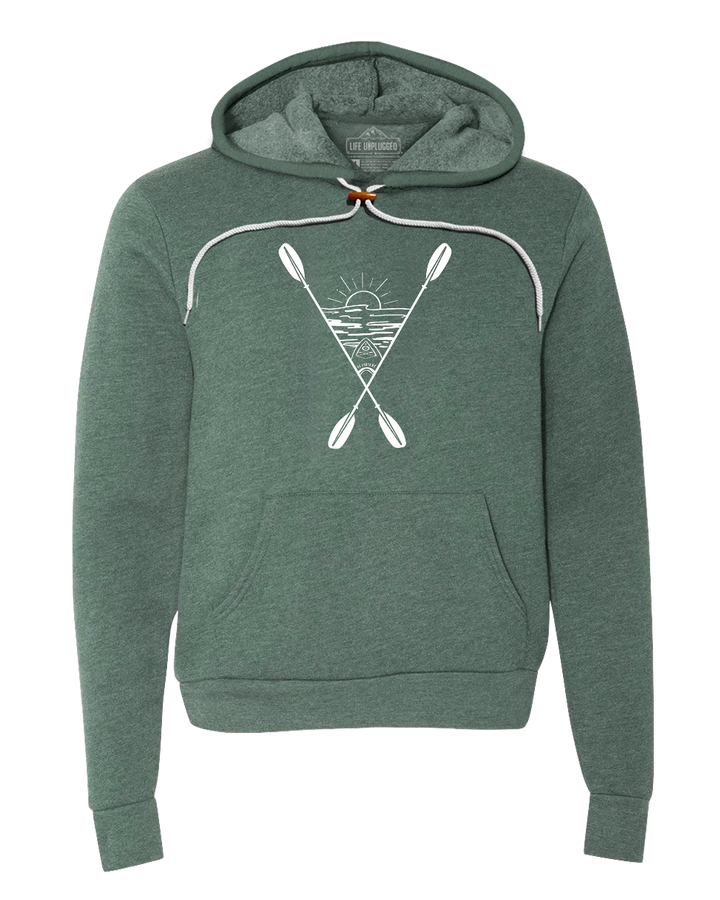 Kayaking Into The Sunset Super Soft Hoodie