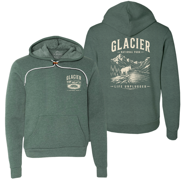GLACIER NATIONAL PARK Super Soft Hoodie